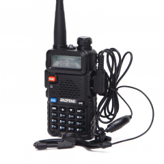 Рация Baofeng UV-5R Black + Гарнитура Baofeng c кнопкой РТТ Миколаїв