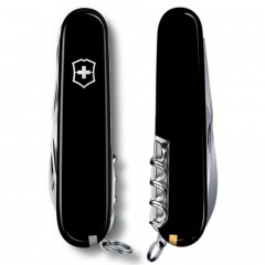 Складной нож Victorinox Mountaineer 91мм 8 функций Черный (1.3743.3) Жмеринка