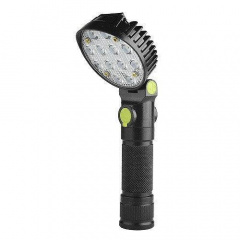 Светодиодный фонарь аккумуляторный на магните 12 LED 3 режима + RGB BLX3 Чернівці