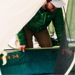Коврик самонадувающийся Kelty Cosmic Mummy 2.5 Зеленый Житомир