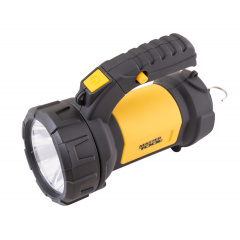 Фонарь MASTERTOOL 2в1 с ручкой 360° 4 режима 180х94х143 мм CREE LED+COB LED 4xAA ABS 94-0804 Изюм