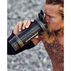 Шейкер спортивний Smartshake Revive 25oz/750ml Black Акимовка