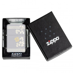 Зажигалка бензиновая Zippo 250 Clover Design (48586) Токмак