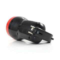 Фонарь ручной OKGO FA-2623 аккумуляторный с зарядкой от сети Black-Red (3_02951) Королёво