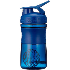 Шейкер спортивный Blender Bottle SportMixer 20oz/590ml Navy (1838397996) Городок