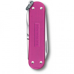 Нож-брелок Victorinox Classic SD Alox Colors Flamingo Party 58 мм, 5 функций, Розовый (0.6221.251G) Полтава