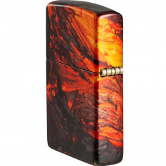 Зажигалка бензиновая Zippo Lava Flow Design (48622) Костопіль