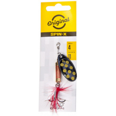 Блесна вращающаяся с бородкой LJ SPIN X ROUND 04 весом 11 г (цв.BF) Київ