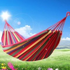 Гамак подвесной для отдыха Comfort тканевый бескаркасный одноместный Mexikan Hammock Разноцветный Тячів