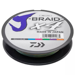 Шнур Daiwa J-Braid X4E 0.17мм 150м Multi Color (2142090 / 12745-017) Київ