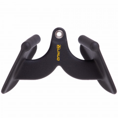 Рукоятка для тяги c узким хватом LINUO FITNESS SC-3704-31 31см Черный Ладан