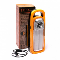 Светодиодный аварийный фонарик Epika 1led+2 лампы EP-50496 Киев