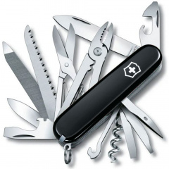 Складной нож Victorinox Handyman 91 мм 24 функции Черный (1.3773.3) Городок
