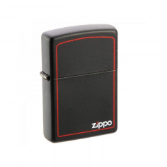 Зажигалка ZIPPO Black Matte (218ZB) Братское