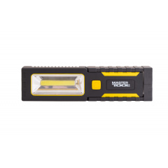 Фонарь магнитный с подвесом MASTERTOOL 220х54х28 мм 4xLED+COB LED 3xAAA ABS 94-0808 Черновцы