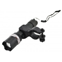 Фонарь ручной с аккумулятором зарядкой и креплением Bailong Zoom X-Balog XPE Cree BL-T8628 (BL-T8628) Чортків