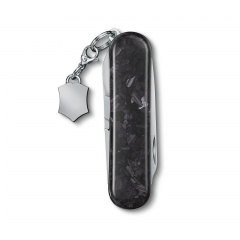 Складной нож Victorinox Classic SD Brilliant Carbon 58 мм 5 функций рукоять из карбона (0.6221.90) Ворожба