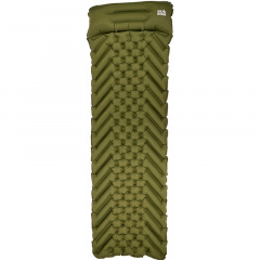 Каремат надувной Skif Outdoor Bachelor Ultralight 190х55х5 см Зеленый (1013-389.02.81) Бориспіль