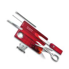 Многофункциональная швейцарская карта-нож Victorinox Swisscard 13 инструментов Красный (0.7300.T) Житомир