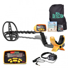 Металлоискатель Discovery Tracker MD-6350 Черный с желтым (YYUFVC29CGFDI) Киев