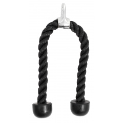 Канат для трицепса с двойным хватом Power System Triceps Rope PS-4041 Черный Суми
