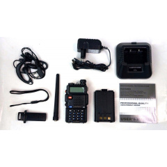 Рация Baofeng UV-5R UP 8 Ватт 1800 мАч Черный Прилуки