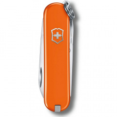 Складной нож Victorinox Classic SD Colors Mango Tango 58 мм 7 функций Оранжевый (0.6223.83G) Первомайськ