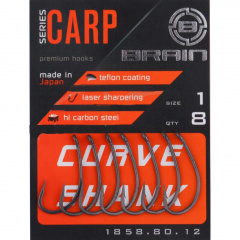 Крючок Brain Curve Shank 01 8 шт/уп (1013-1858.80.12) Київ