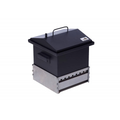 Коптильня металлическая Smoke House S Thermo Черный Новояворівськ