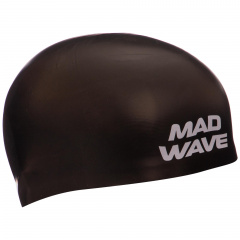 Шапочка для плавания MadWave SOFT FINA Approved M053301 M Черный Кропива