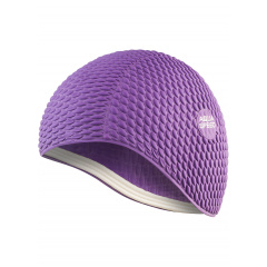 Шапка для плавания Aqua Speed BOMBASTIC TIC-TAC 5719 (117-09) фиолетовый Уни OSFM (5908217657190) Городок