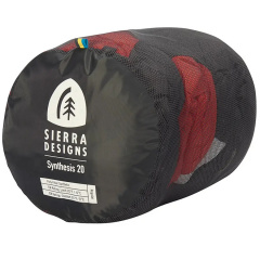 Спальник Sierra designs Synthesis 20 Long 198 Черно-красный (90613419L) Київ