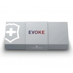 Складной нож Victorinox Evoke Alox 136мм 4 функции Сине-красный подарочная коробка (0.9415.D221) Курень