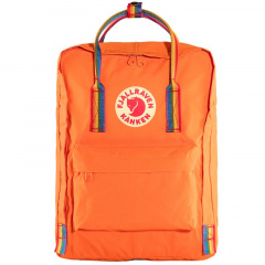Рюкзак Fjallraven Kanken Rainbow Burnt Orange/Rainbow Pattern (1004-23620.212-907) Бучач