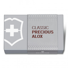 Складной нож Victorinox Classic SD Precious Alox Hazel Brown 58 мм 5 функций Коричневый рифленый (0.6221.4011G) Житомир