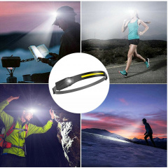 Мощный фонарь с улучшенным аккумулятором SUNROZ 10W W689-3 1500 mAh 3xCOB+XPE 1000LM USB Type-C IPX4 Черный Суми