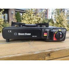 Плитка туристическая от балончика с пьезоподжигом + кейс Happy Home BDZ-155A с переходником (BDZ-155A) Полтава