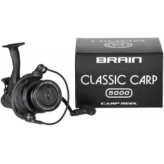 Катушка Brain Classic Carp Baitrunner 4000 4+1BB 5.0:1 Screw Handle Черный (1013-1858.45.33) Київ