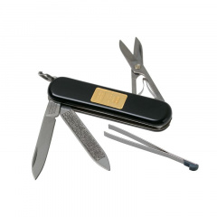 Складной нож Victorinox Classic Gold с золотым слитком весом 1 грамм (0.6203.87) Акимовка