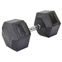 Гантель цельная шестигранная SP-Planeta SC-8013-37_5 37,5кг 1шт Луцк