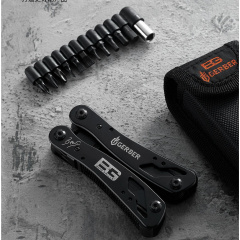 Мультитул Gerber Bear Grylls с набором бит насадок и пасатижами 9 в 1 BG-818 (4376) Гуляйполе