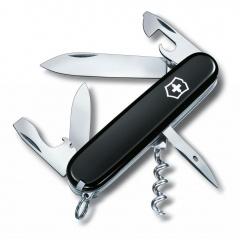 Швейцарский нож Victorinox Spartan Черный (1.3603.3) Костопіль