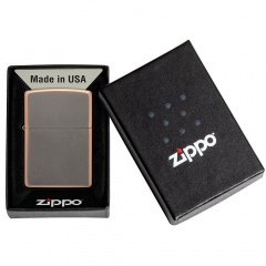 Зажигалка бензиновая Zippo Rustic Bronze (49839) Петрове