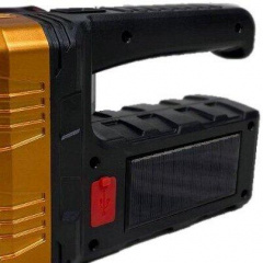 Фонарь переносной Hotter Mouse 7701-A с солнечной панелью 1000 mAh Orange-Black (3_02954) Володарск-Волынский