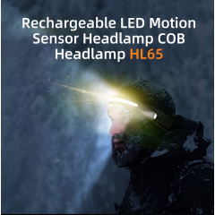 Фонарь налобный сенсорний аккумуляторный SuperFire HL65 120 Lumen IPX4 Black Броды
