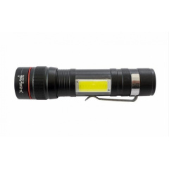 Ручной фонарик X-Balog BL-520 T6+COB USB Black (3_03149) Костопіль
