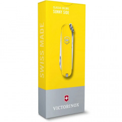 Складной нож Victorinox Classic SD Ukraine Желто-голубой (0.6223.8G.28) Київ