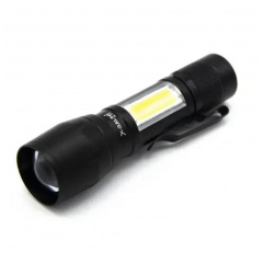 Ручной фонарь X-BALOG BL-513-XPE+COB zoom + microUSB + 3 режима Гуляйполе