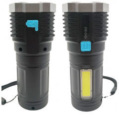 Фонарь ручной Police X509/L-S03-4LED 3030+COB з/у USB-micro Черный ABS пластик (X509) Кривой Рог