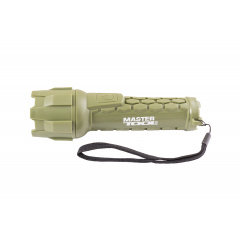 Фонарь водонепроницаемый MASTERTOOL 180х55 мм CREE LED IP66 2xAA PP+PVC 94-0802 Изюм